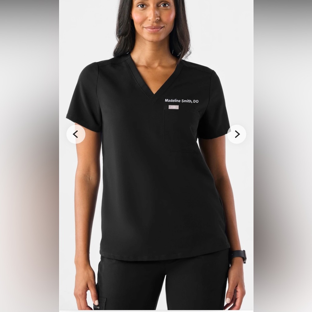 Figs One Pocket Size L Black